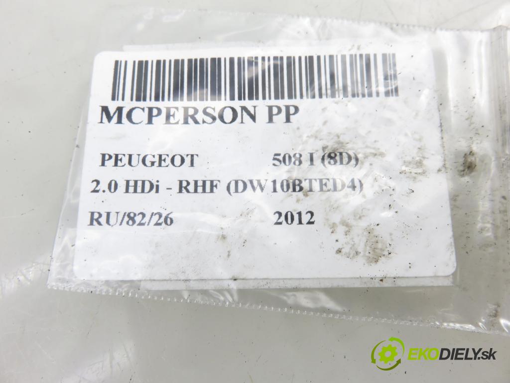 PEUGEOT 508 I (8D_) SEDAN 2012 103,00 2.0 HDi - RHF (DW10BTED4) 1997,00 MCPERSON PP 9676831780
