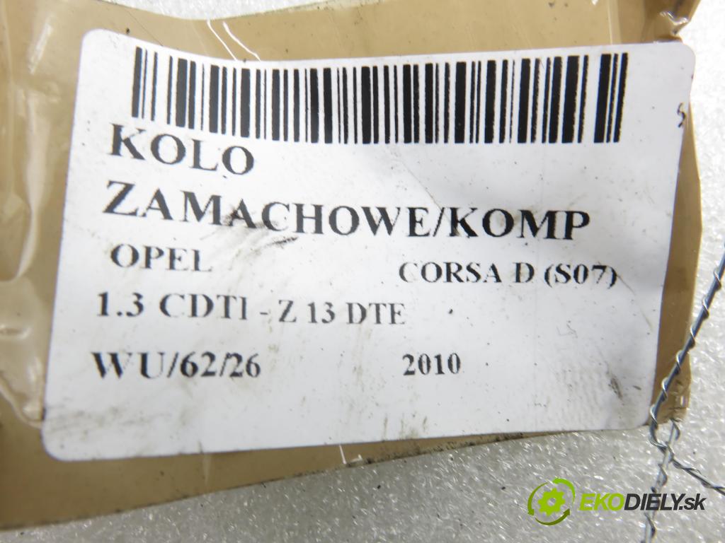 OPEL CORSA D (S07) HB 2010 70,00 1.3 CDTI - Z 13 DTE 1248,00 Koleso zotrvačník 55572383 ; 9223223 ; 55572509