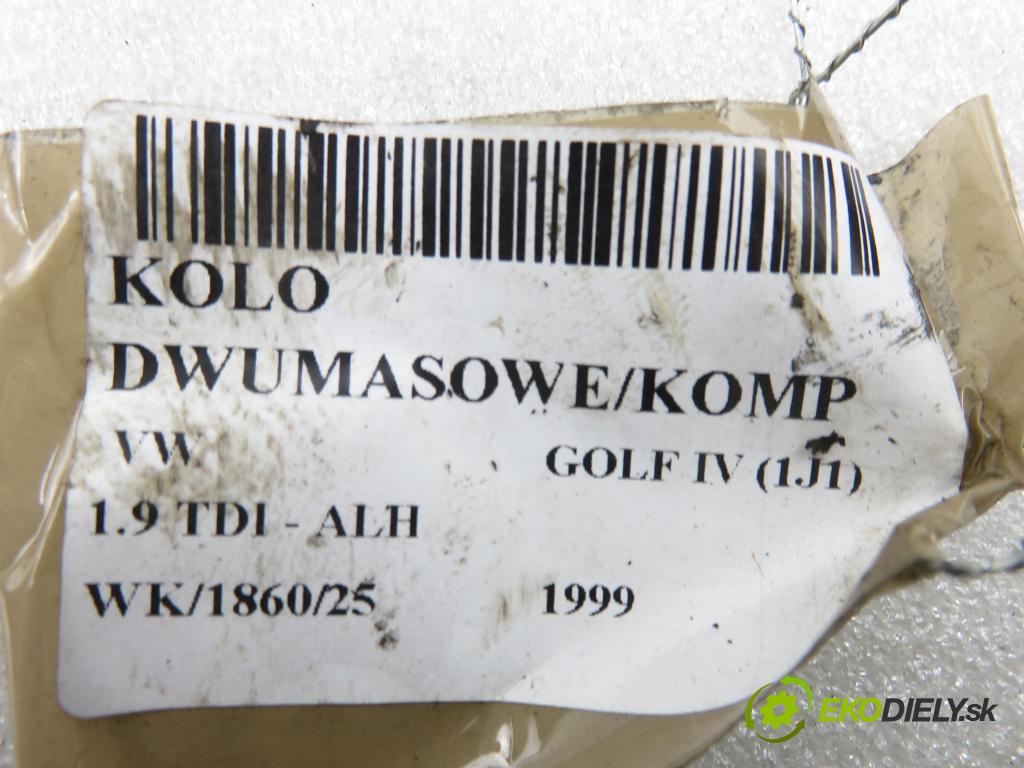 VW GOLF IV (1J1) HB 1999 66,00 1.9 TDI 90 - ALH 1896,00 Koleso dvojvrstvové 028141025P ; 028141036L