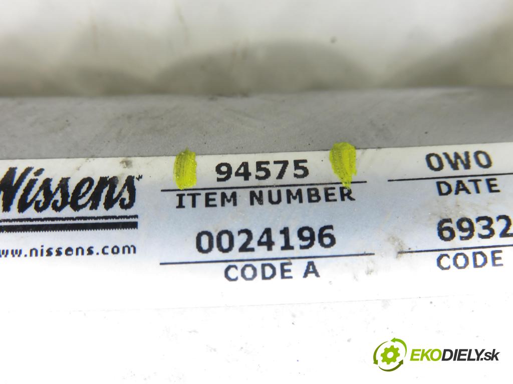 VW SHARAN (7M8, 7M9, 7M6) HB 2002 85,00 1.9 TDI PD 115 - AUY 1896,00 chladič klimatizace 94575 (Chladič klimatizace)