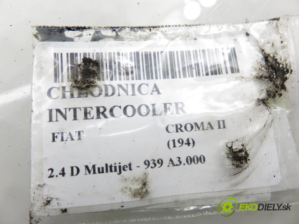 FIAT CROMA (194_) KOMBI 2008 147,00 2.4 D Multijet 200 - 939 A3.000 2387,00 chladič intercooler NRF30279