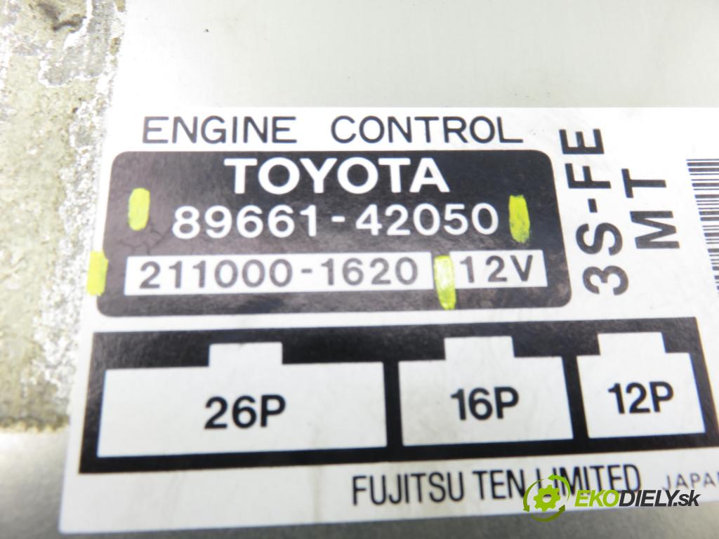 TOYOTA RAV 4 I (_A1_) SUV 1994 95,00 2.0 4WD - 3S-FE 1998,00 Riadiaca jednotka Motor 8966142050 ; 2110001620