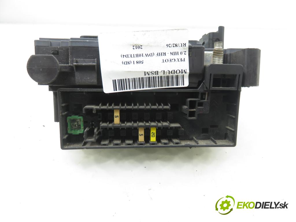 PEUGEOT 508 I (8D_) SEDAN 2012 103,00 2.0 HDi - RHF (DW10BTED4) 1997,00 MODUL BSM 9677987580