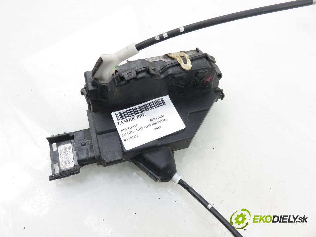 PEUGEOT 508 I (8D_) SEDAN 2012 103,00 2.0 HDi - RHF (DW10BTED4) 1997,00 zámok 006260 ; PSA006260