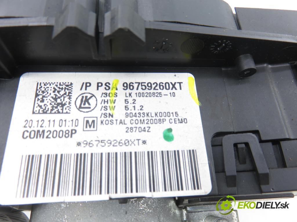 PEUGEOT 508 I (8D_) SEDAN 2012 103,00 2.0 HDi - RHF (DW10BTED4) 1997,00 PAKA/ŘAZENÍ/SADA: 96759260XT