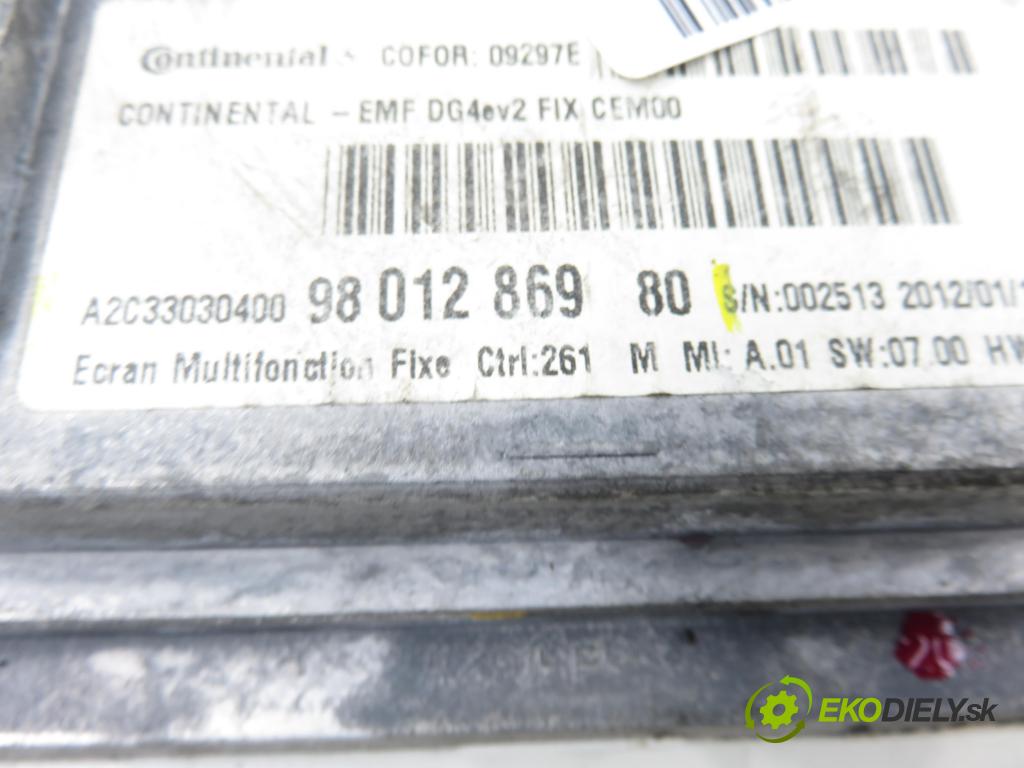 PEUGEOT 508 I (8D_) SEDAN 2012 103,00 2.0 HDi - RHF (DW10BTED4) 1997,00 ZOBRAZIT: 9801286980 ; A2C33030400