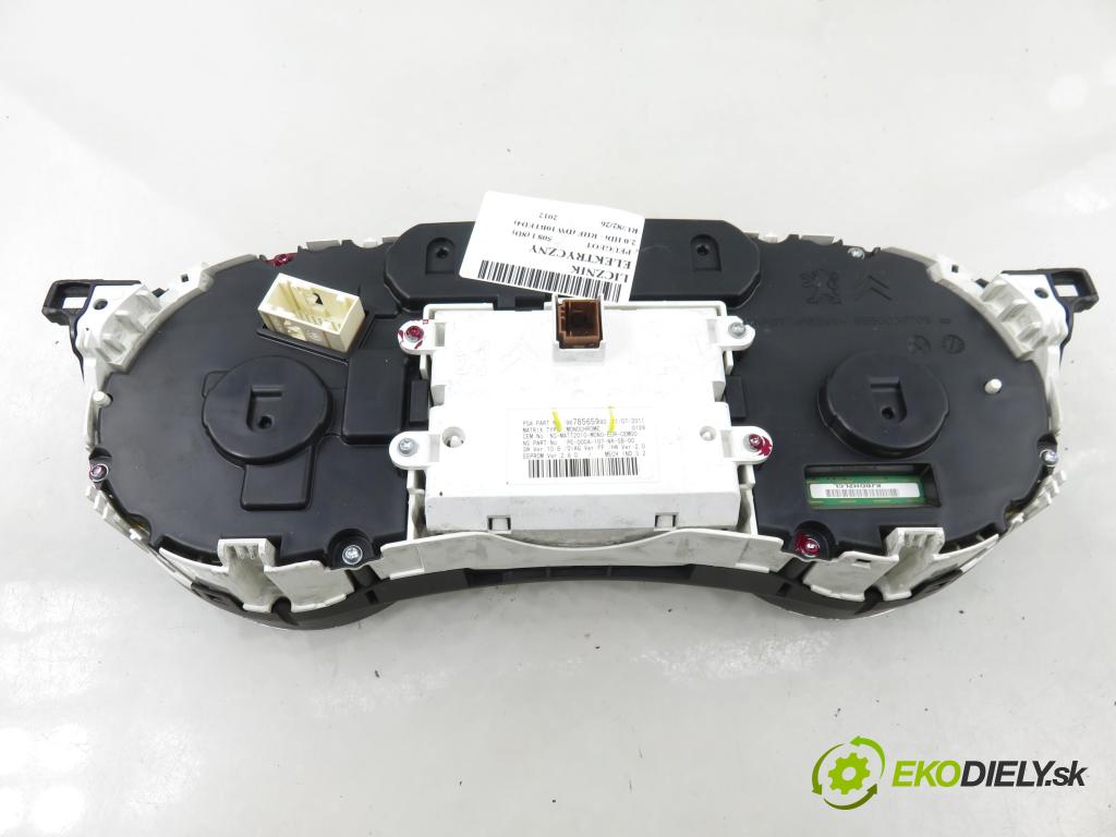 PEUGEOT 508 I (8D_) SEDAN 2012 103,00 2.0 HDi - RHF (DW10BTED4) 1997,00 Prístrojovka elektrický 9800420280 ; 9678565980