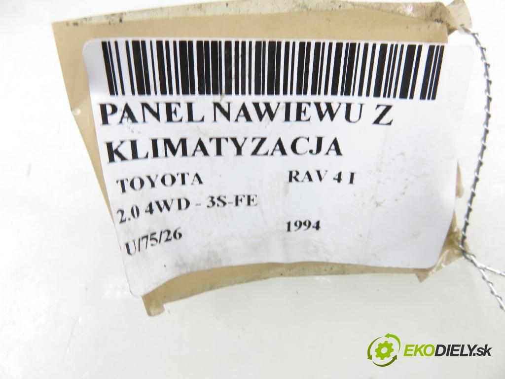 TOYOTA RAV 4 I (_A1_) SUV 1994 95,00 2.0 4WD - 3S-FE 1998,00 Panel kúrenia