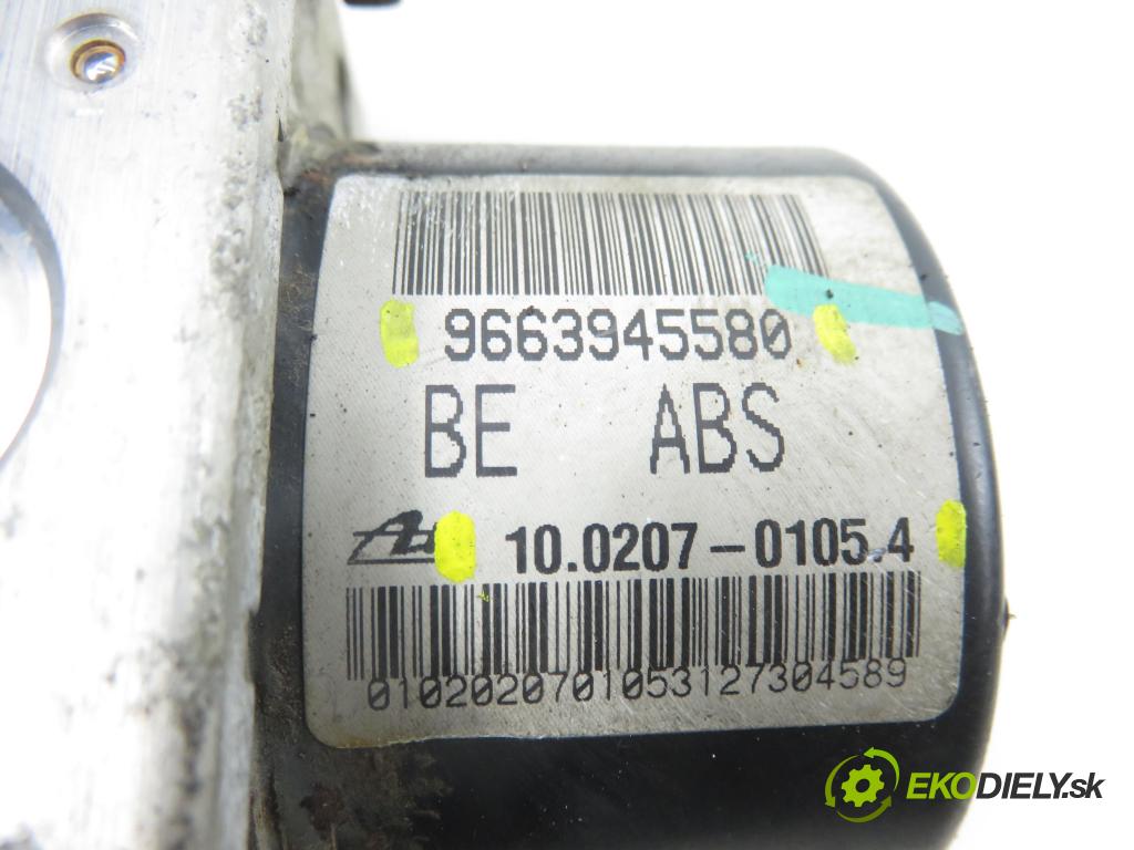 PEUGEOT 207 SW (WK_) KOMBI 2008 88,00 1.6 16V - 5FW (EP6) 1598,00 Pumpa ABS 10097011463 ; 9663945580 ; 10020701054 (Pumpa ABS)