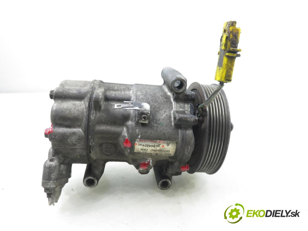 CITROEN C3 I (FC_) HB 2007 50,00 1.4 HDi - 8HZ (DV4TD) 1398,00 KOMPRESOR: klimatizace 9684480480 (Kompresor klimatizace)