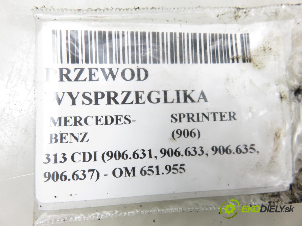 MERCEDES-BENZ SPRINTER 3,5-t Skrzynia (906) FURGON 2011 95,00 313 CDI (906.631, 906.633, 906.635, 906.637) - OM  2143,00 rúrka vypínacieho ložiska 9062900313