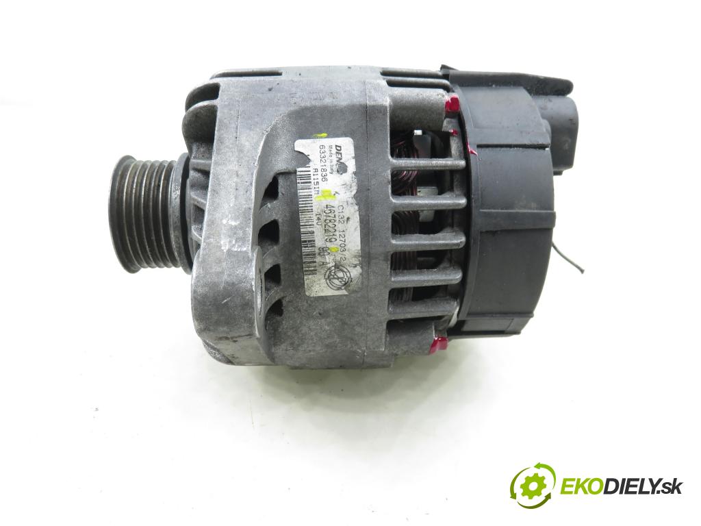 ALFA ROMEO 147 (937_) HB 2006 77,00 1.6 16V T.SPARK ECO 105 - AR 37203 1598,00 Alternátor 63321836 ; 46782219 (Alternátor)