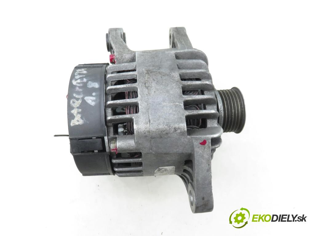 ALFA ROMEO 147 (937_) HB 2006 77,00 1.6 16V T.SPARK ECO 105 - AR 37203 1598,00 Alternátor 63321836 ; 46782219 (Alternátor)