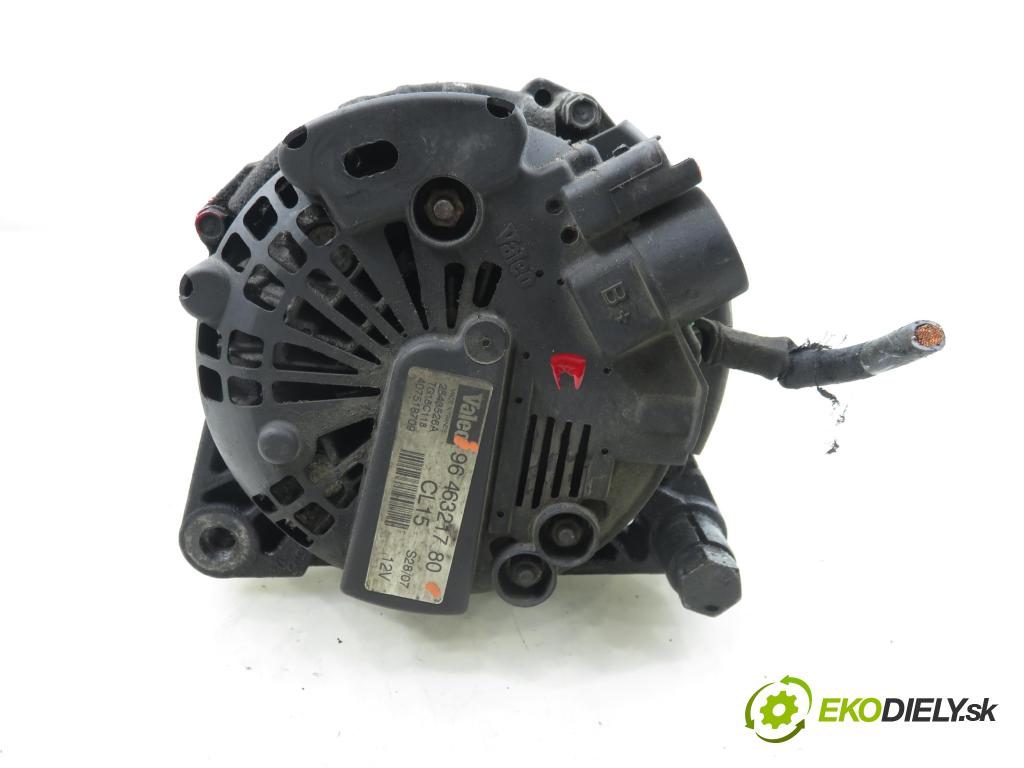 CITROEN C3 I (FC_) HB 2007 50,00 1.4 HDi - 8HZ (DV4TD) 1398,00 Alternátor 9646321780 (Alternátor)