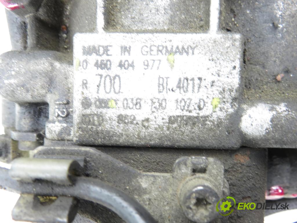 VW GOLF IV (1J1) HB 1998 66,00 1.9 TDI - AGR 1896,00 Pumpa vstrekovacia 038130107D ; 0460404977 (Vstrekovacie čerpadlo)