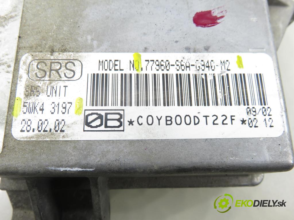 HONDA CIVIC VII Hatchback (EU, EP, EV) HB 2004 81,00 1.6 i - D16V1 1590,00 MODUL air BAG 77960S6AG940M2 ; 5WK43197