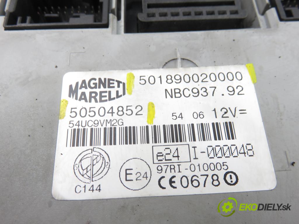 ALFA ROMEO 147 (937_) HB 2006 77,00 1.6 16V T.SPARK ECO 105 - AR 37203 1598,00 MODUL BSI 50504852 ; 501890020000