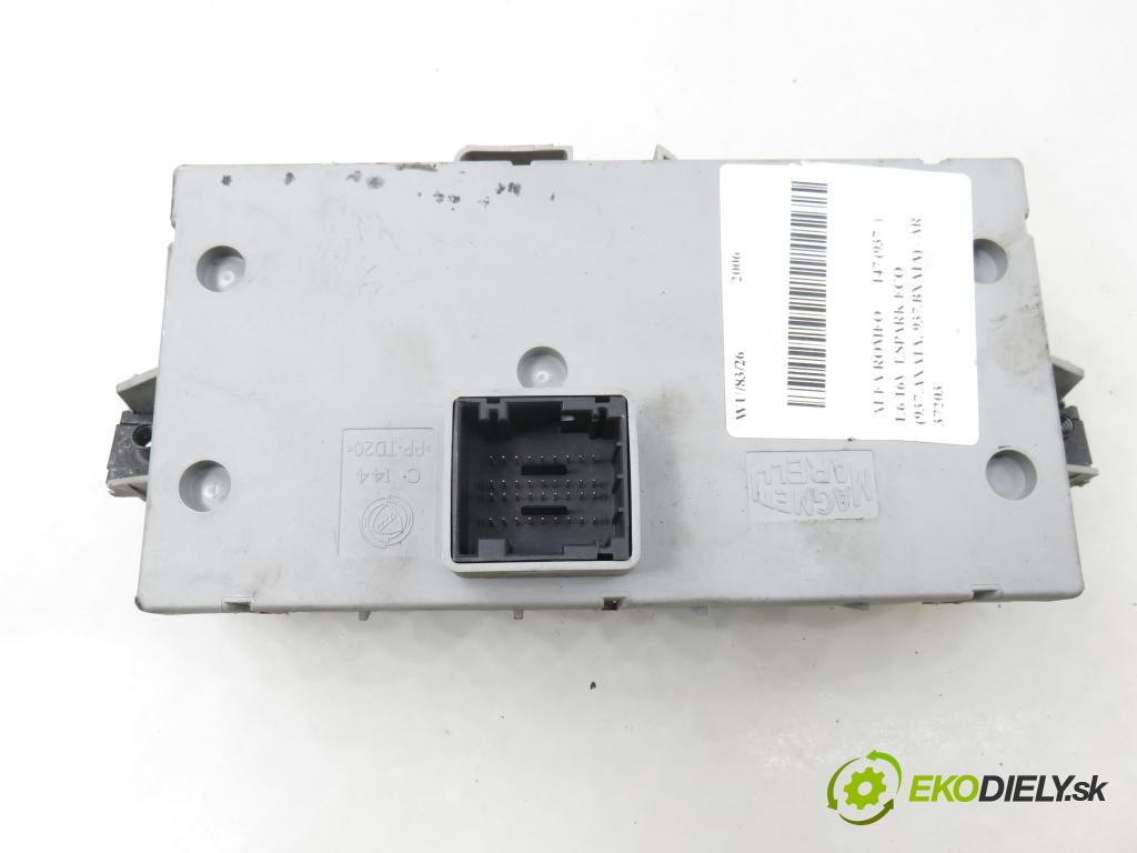 ALFA ROMEO 147 (937_) HB 2006 77,00 1.6 16V T.SPARK ECO 105 - AR 37203 1598,00 MODUL BSI 50504852 ; 501890020000