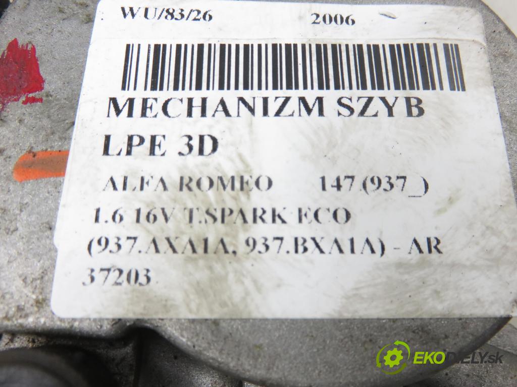 ALFA ROMEO 147 (937_) HB 2006 77,00 1.6 16V T.SPARK ECO 105 - AR 37203 1598,00 mechanismus oken 3D 46751871