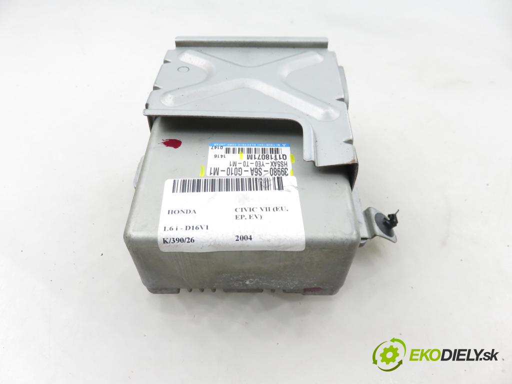 HONDA CIVIC VII Hatchback (EU, EP, EV) HB 2004 81,00 1.6 i - D16V1 1590,00 řídící jednotka servočerpadlo 39980S6AG010M1 ; Q1T18071M (Řídicí jednotka)