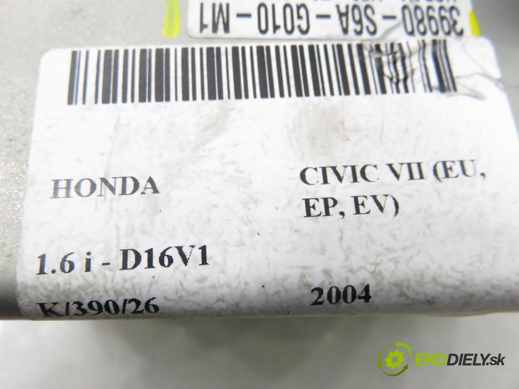 HONDA CIVIC VII Hatchback (EU, EP, EV) HB 2004 81,00 1.6 i - D16V1 1590,00 řídící jednotka servočerpadlo 39980S6AG010M1 ; Q1T18071M (Řídicí jednotka)