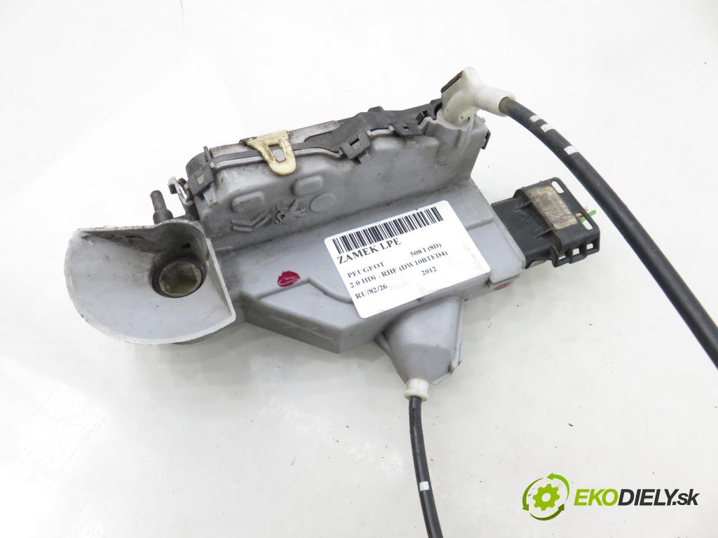 PEUGEOT 508 I (8D_) SEDAN 2012 103,00 2.0 HDi - RHF (DW10BTED4) 1997,00 zámok 006259 ; PSA006259
