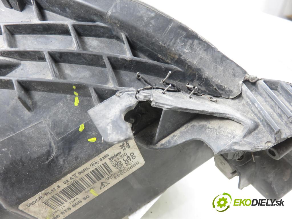 PEUGEOT 508 I (8D_) SEDAN 2012 103,00 2.0 HDi - RHF (DW10BTED4) 1997,00 světlo LP 9687580680