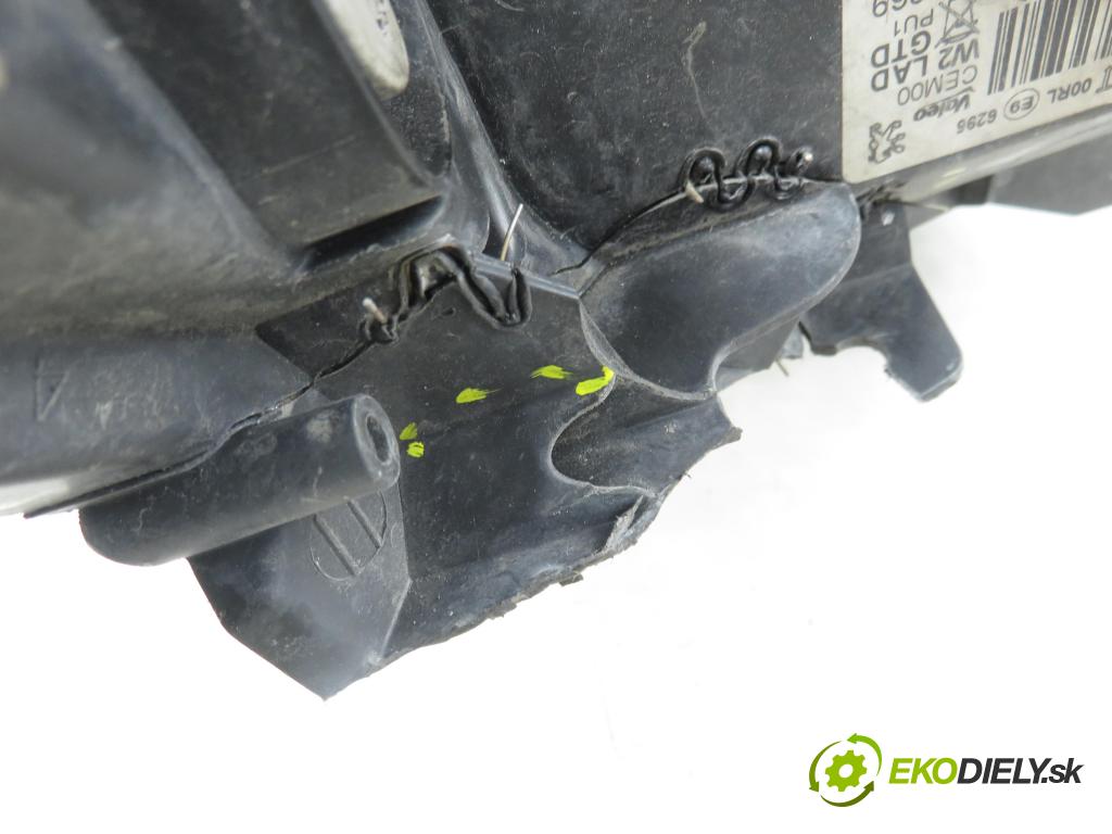 PEUGEOT 508 I (8D_) SEDAN 2012 103,00 2.0 HDi - RHF (DW10BTED4) 1997,00 světlo LP 9687580680