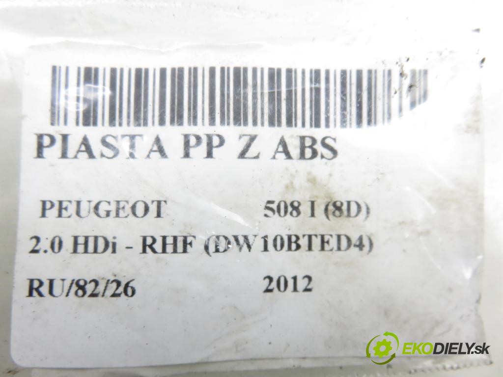 PEUGEOT 508 I (8D_) SEDAN 2012 103,00 2.0 HDi - RHF (DW10BTED4) 1997,00 náboj PP ABS 