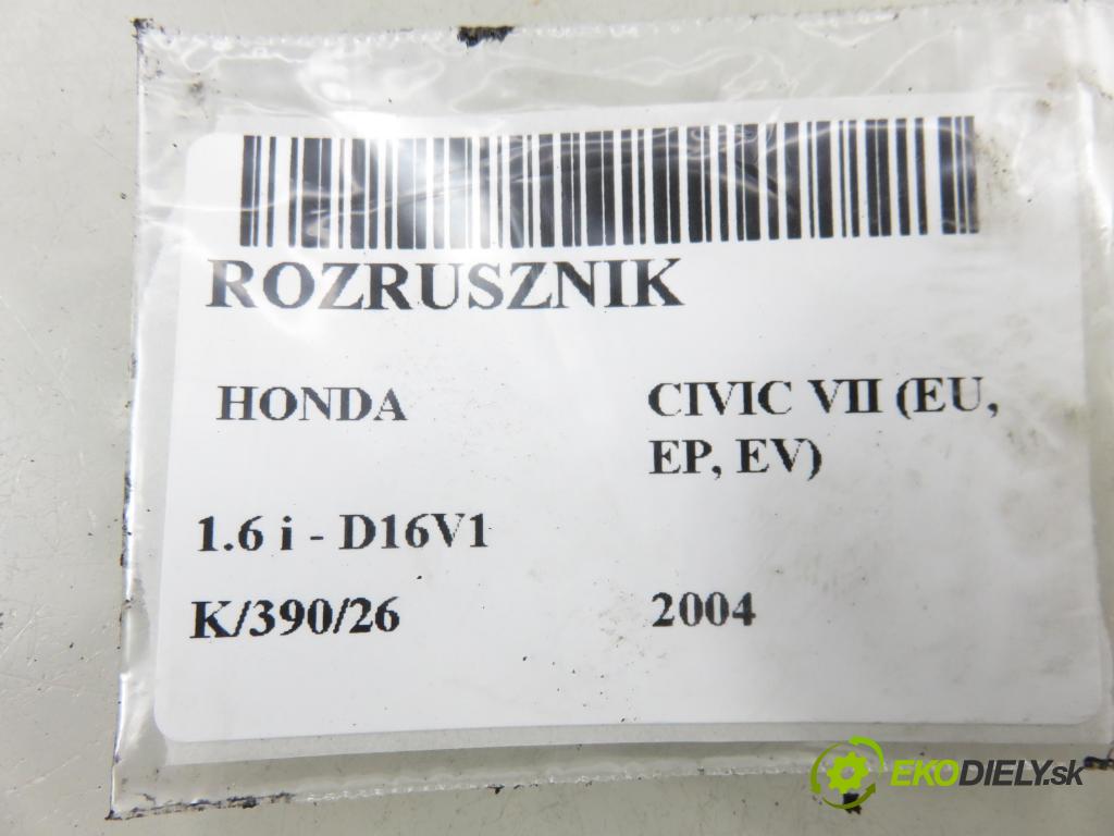 HONDA CIVIC VII Hatchback (EU, EP, EV) HB 2004 81,00 1.6 i - D16V1 1590,00 Štartér 31200PMHG010M5 (Štartér)