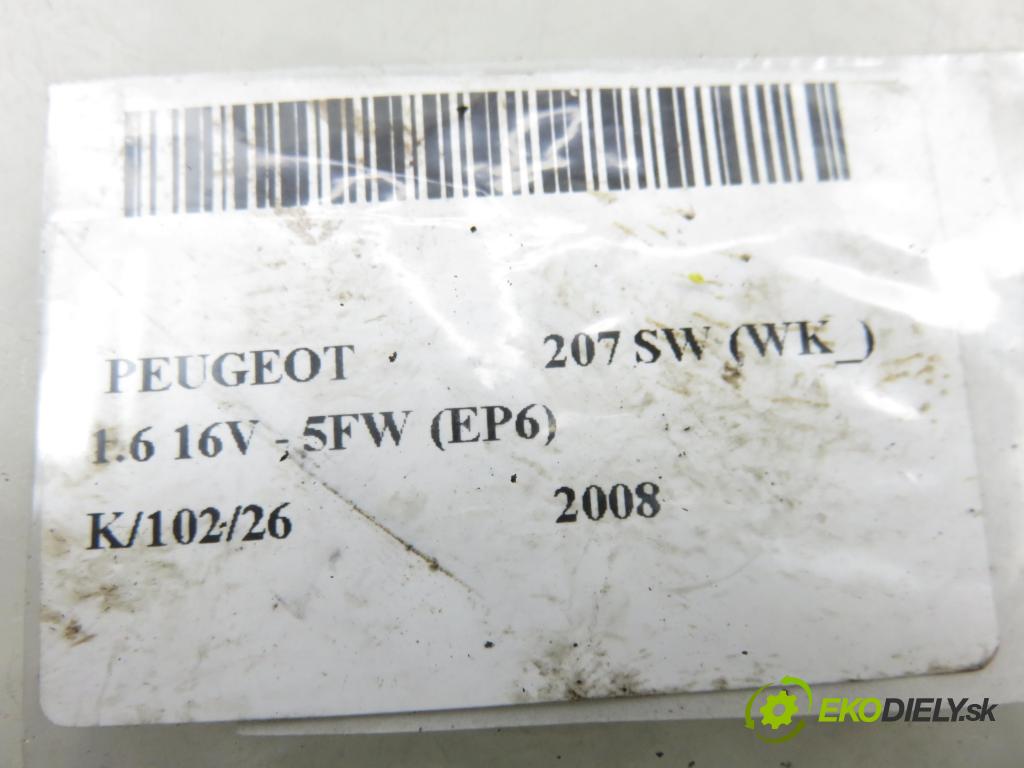 PEUGEOT 207 SW (WK_) KOMBI 2008 88,00 1.6 16V - 5FW (EP6) 1598,00 Lamela kotúč brzdová predný QD2012