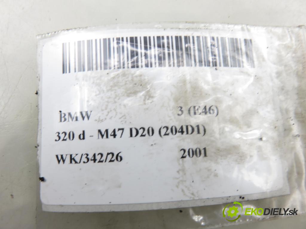 BMW 3 (E46) SEDAN 2001 100,00 320 d 136 - M47 D20 (204D1) 1951,00 váha vzduchu vzduchu 72268407