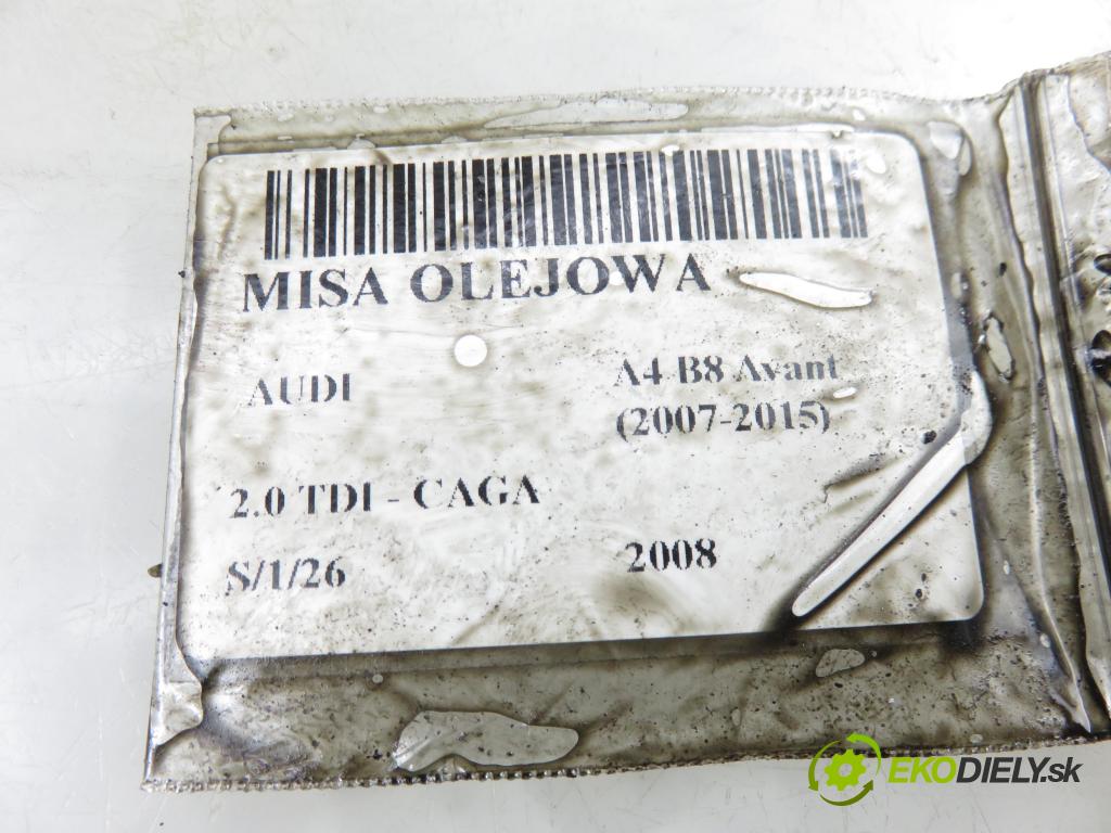 AUDI A4 Avant (8K5, B8) KOMBI 2008 105,00 2.0 TDI - CAGA 1968,00 vana olejová 03L103603D (Olejová vana)