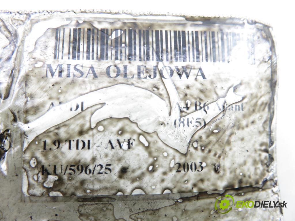 AUDI A4 Avant (8E5, B6) KOMBI 2003 96,00 1.9 TDI PD 130 - AVF 1896,00 Vaňa olejová 06B103603AQ (Olejová vaňa)
