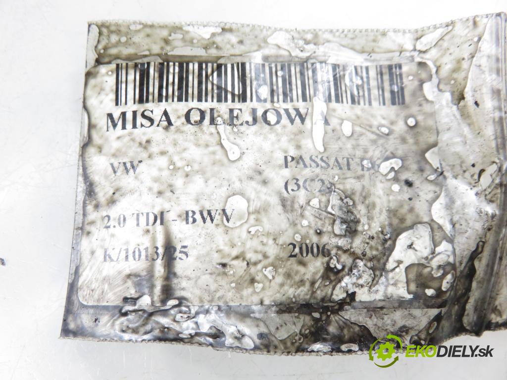 VW PASSAT B6 (3C2) SEDAN 2006 88,00 2.0 TDI - BWV 1968,00 Vaňa olejová 038103603AG (Olejová vaňa)
