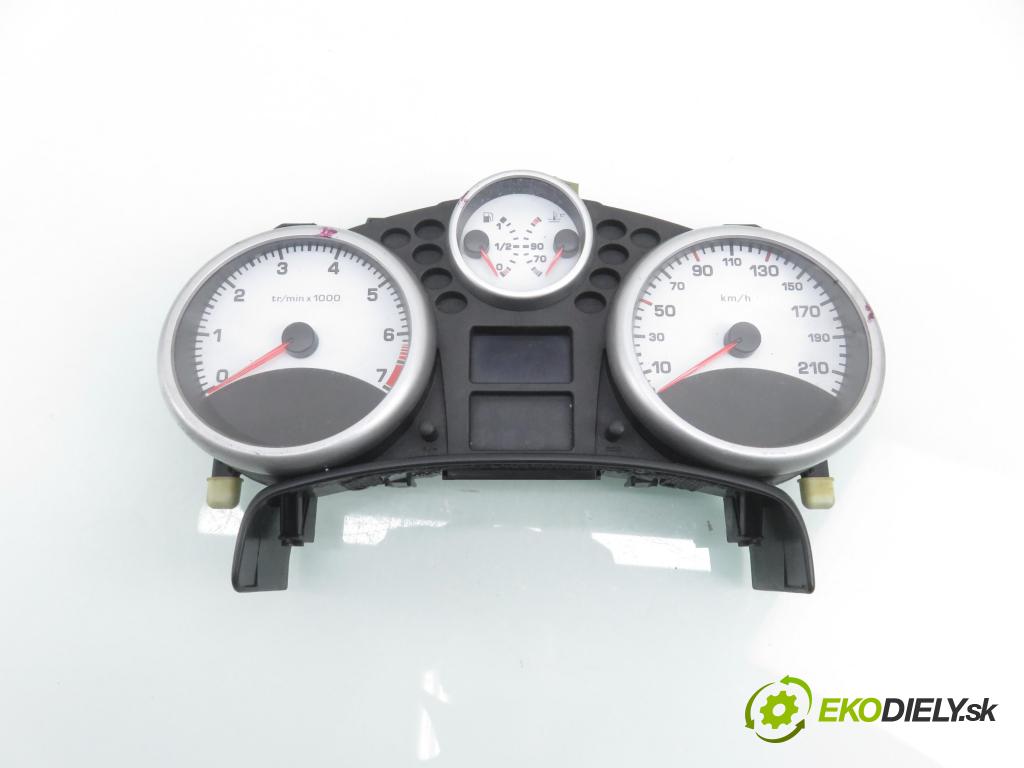 PEUGEOT 207 SW (WK_) KOMBI 2008 88,00 1.6 16V - 5FW (EP6) 1598,00 Prístrojovka elektrický 9662903880