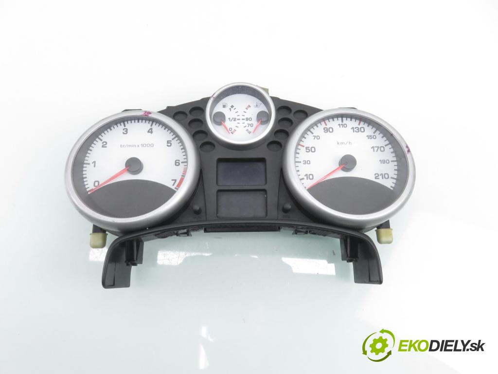 PEUGEOT 207 SW (WK_) KOMBI 2008 88,00 1.6 16V - 5FW (EP6) 1598,00 Prístrojovka elektrický 9662903880