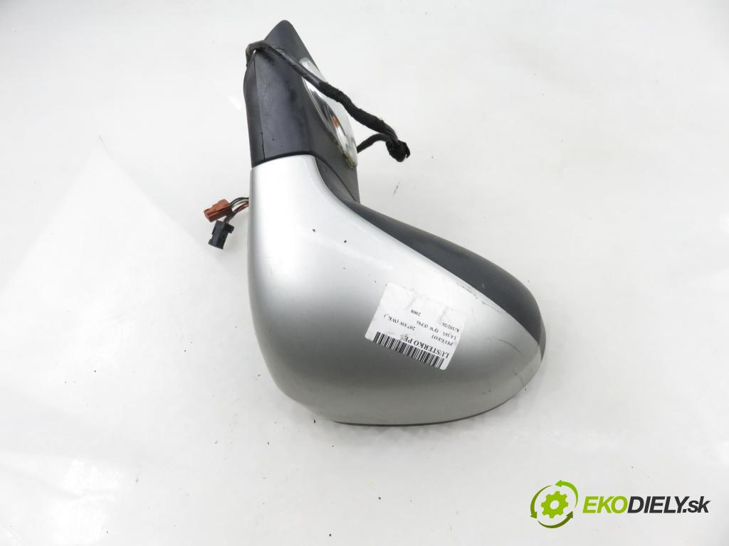 PEUGEOT 207 SW (WK_) KOMBI 2008 88,00 1.6 16V - 5FW (EP6) 1598,00 Spätné zrkadlo