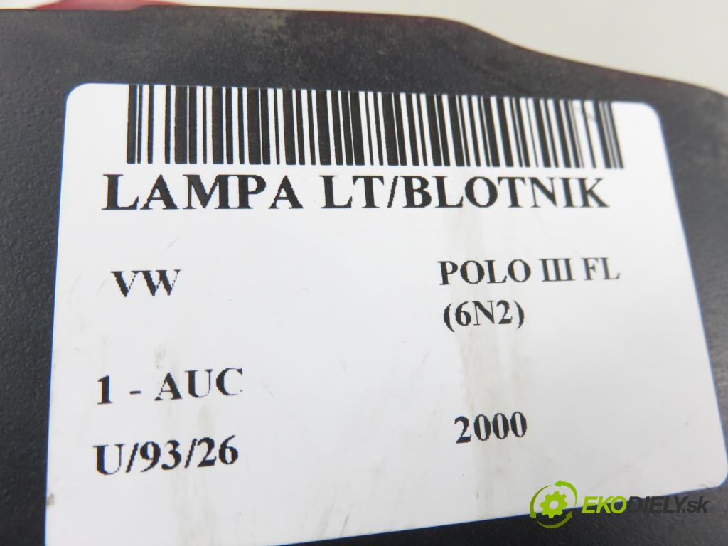 VW POLO (6N2) HB 2000 37,00 1.0 MPI 50 - AUC 999,00 Svetlo ľavé zadné 6N0945257B