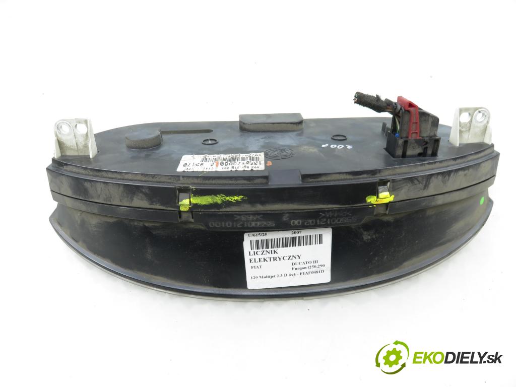 FIAT DUCATO Furgon (250_, 290_) FURGON 2007 88,00 120 Multijet 2.3 D - F1AE0481D 2287,00 Prístrojovka elektrický 1358173080