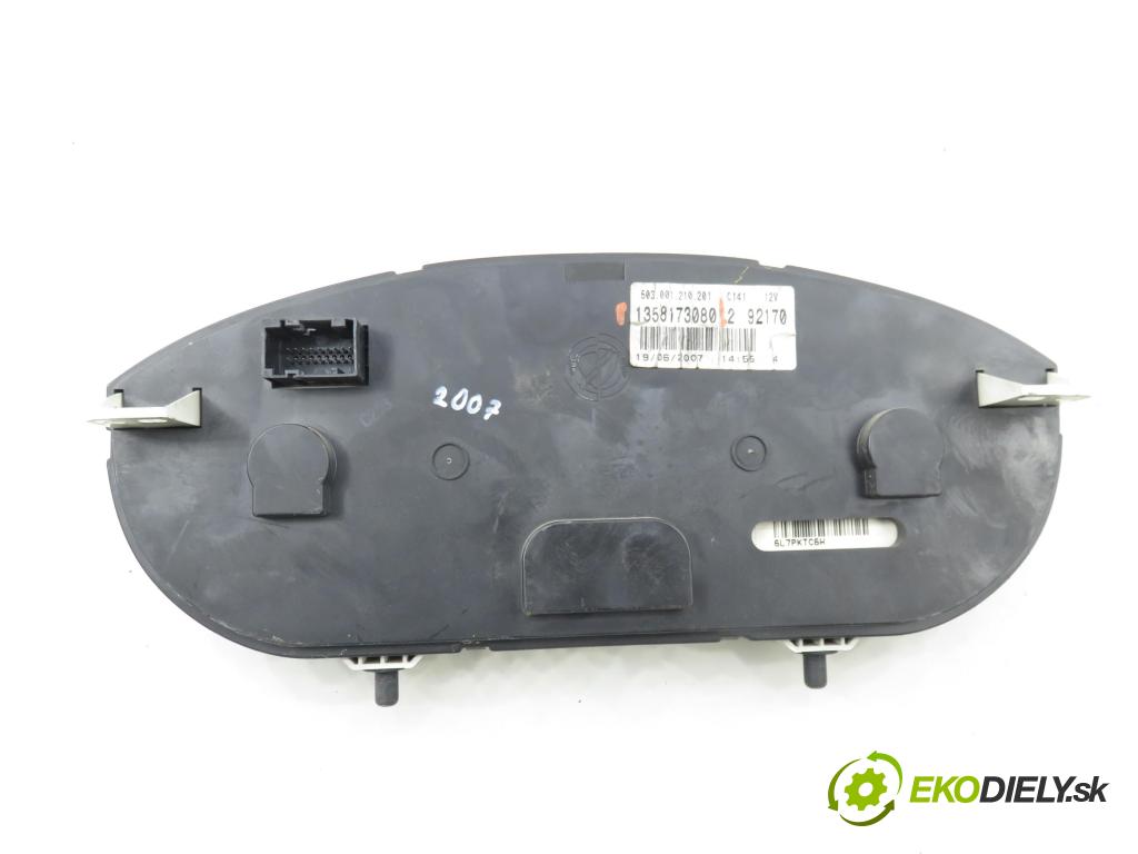 FIAT DUCATO Furgon (250_, 290_) FURGON 2007 88,00 120 Multijet 2.3 D - F1AE0481D 2287,00 Prístrojovka elektrický 1358173080