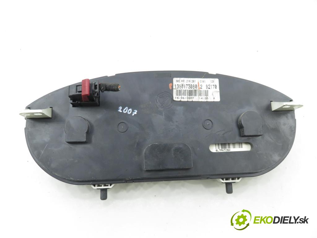 FIAT DUCATO Furgon (250_, 290_) FURGON 2007 88,00 120 Multijet 2.3 D - F1AE0481D 2287,00 Prístrojovka elektrický 1358173080