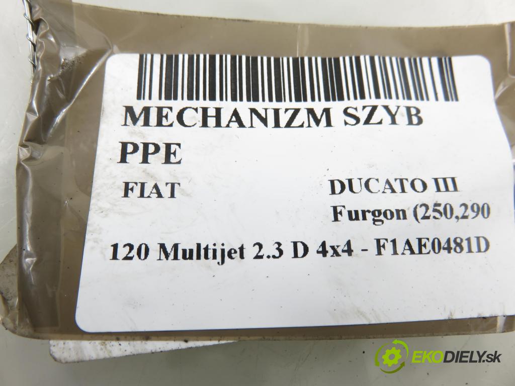 FIAT DUCATO Furgon (250_, 290_) FURGON 2007 88,00 120 Multijet 2.3 D - F1AE0481D 2287,00 Mechanizmus okien 3H1702A