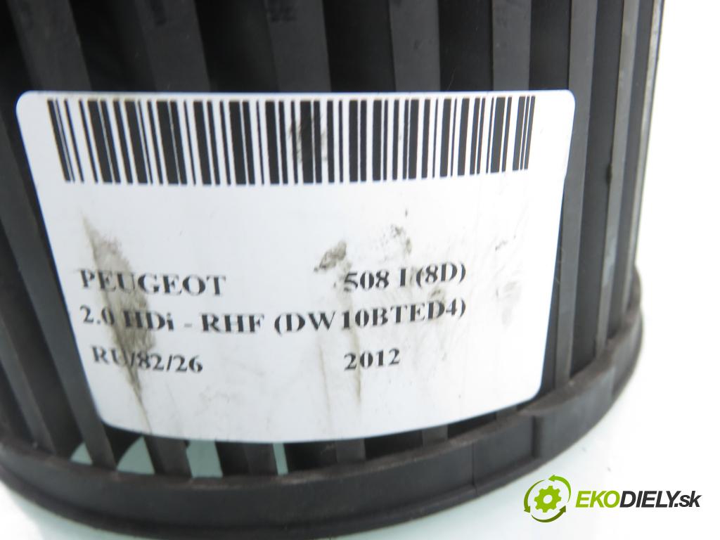 PEUGEOT 508 I (8D_) SEDAN 2012 103,00 2.0 HDi - RHF (DW10BTED4) 1997,00 Ventilátor vetráku NN107860A