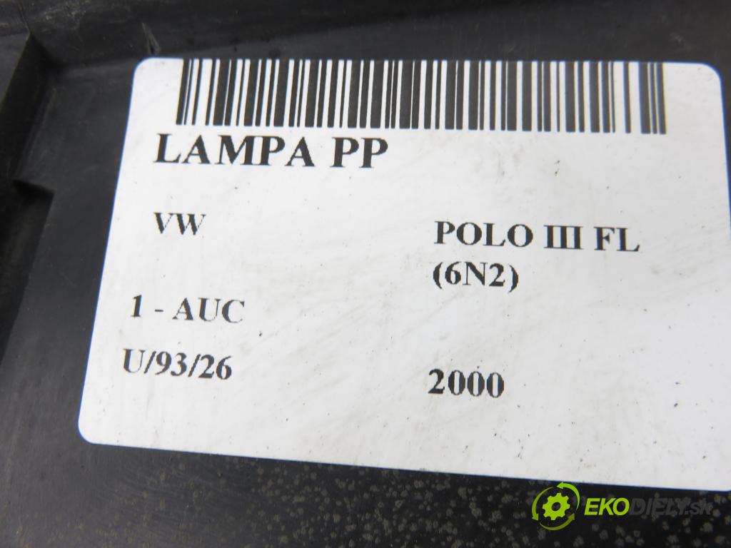 VW POLO (6N2) HB 2000 37,00 1.0 MPI 50 - AUC 999,00 Svetlo PP 6N1941016AD