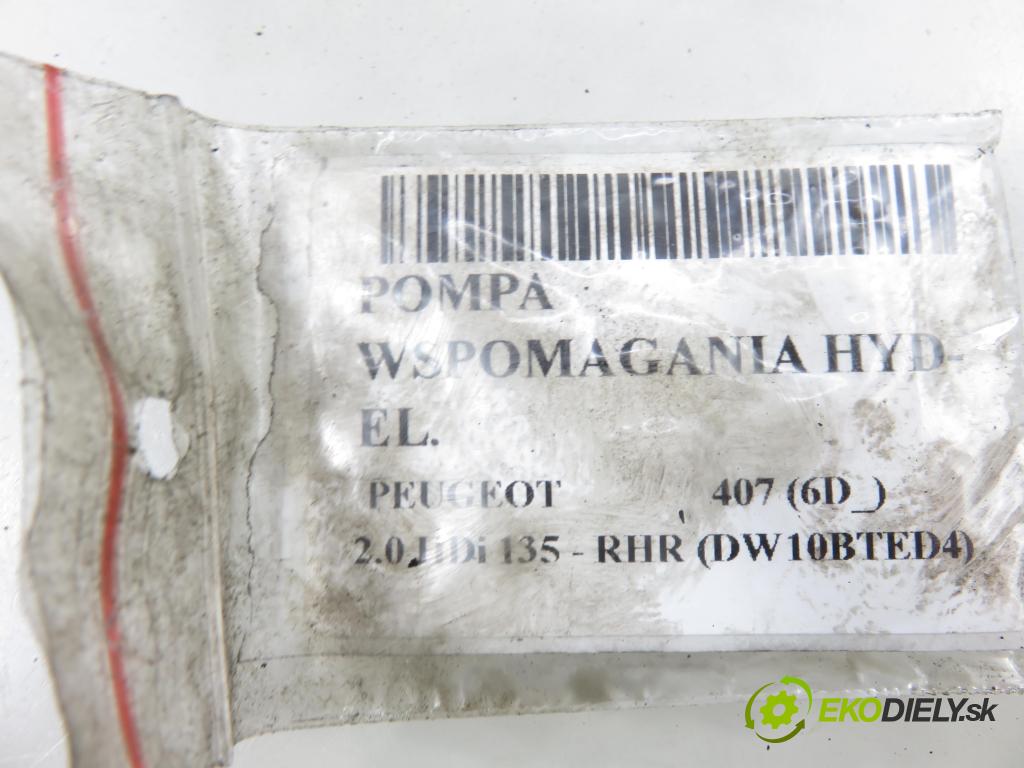 PEUGEOT 407 (6D_) SEDAN 2005 100,00 2.0 HDi 135 - RHR 1997,00 pumpa servočerpadlo HYD-EL. 9655792180 ; A5093071J