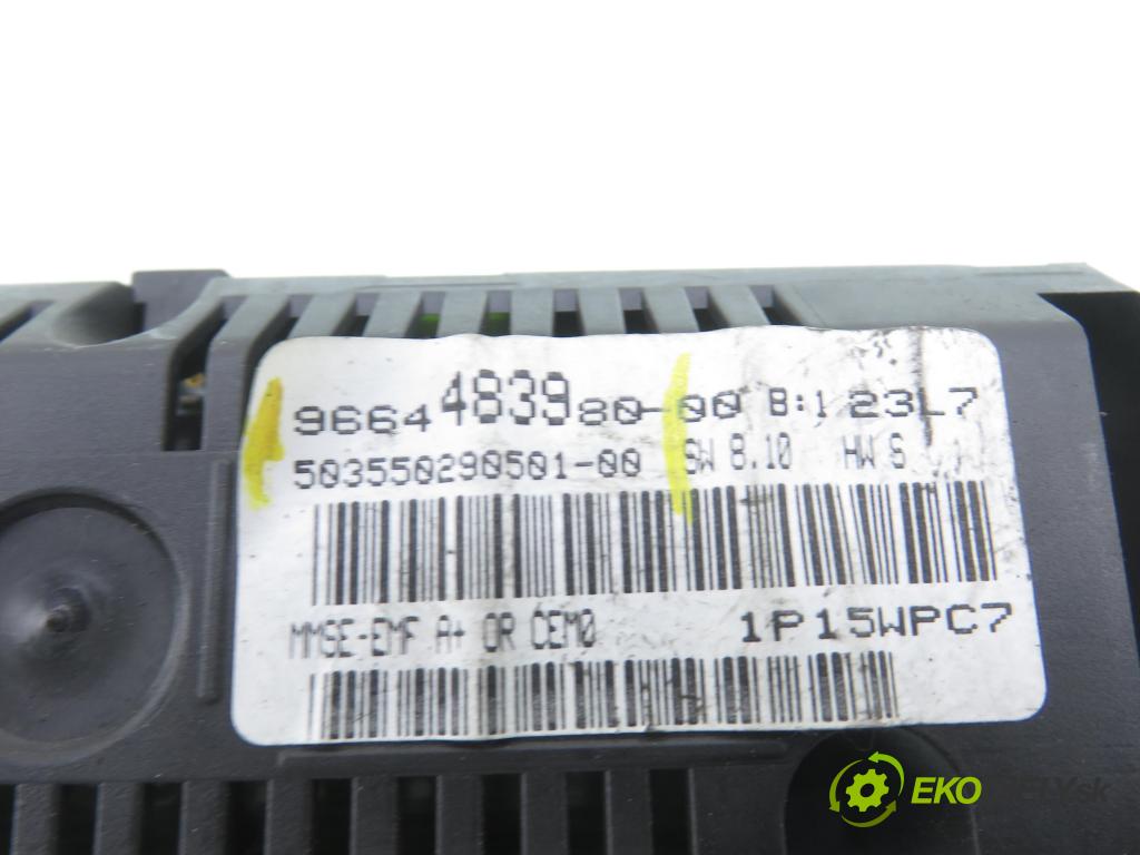 PEUGEOT 207 SW (WK_) KOMBI 2008 88,00 1.6 16V - 5FW (EP6) 1598,00 ZOBRAZIT: 9664483980