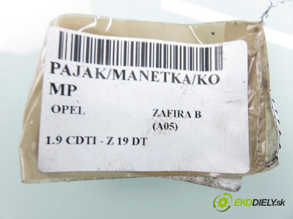 OPEL ZAFIRA B (A05) MINIVAN 2005 88,00 1.9 CDTI 8V 120 - Z 19 DT 1910,00 PAKA/ŘAZENÍ/SADA: 13177916GD