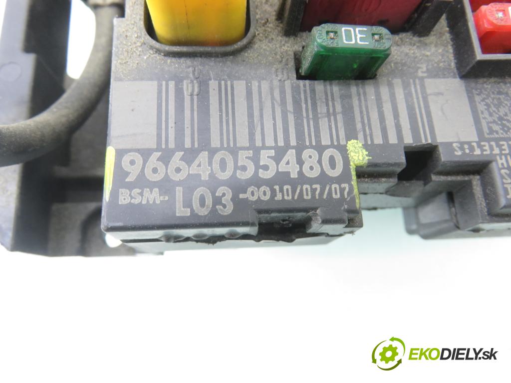 CITROEN C3 I (FC_) HB 2007 50,00 1.4 HDi - 8HZ (DV4TD) 1398,00 MODUL BSM 9664055480