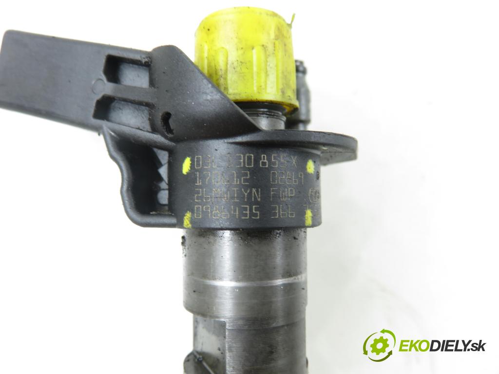 AUDI A4 Avant (8K5, B8) KOMBI 2009 105,00 2.0 TDI - CAGA 1968,00 vstrekovač 0986435366 ; 03L130855X (Vstrekovač paliva)